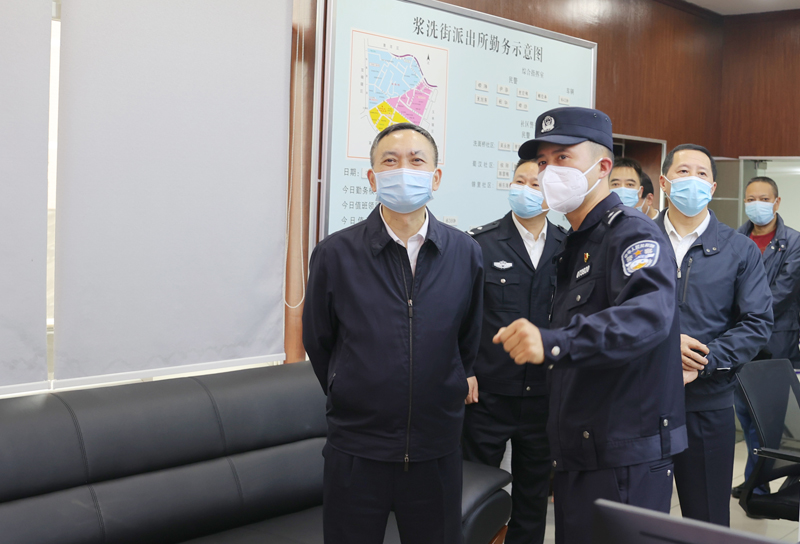 叶寒冰在成都、内江调研督导党的二十大安保维稳工作「相关图片」